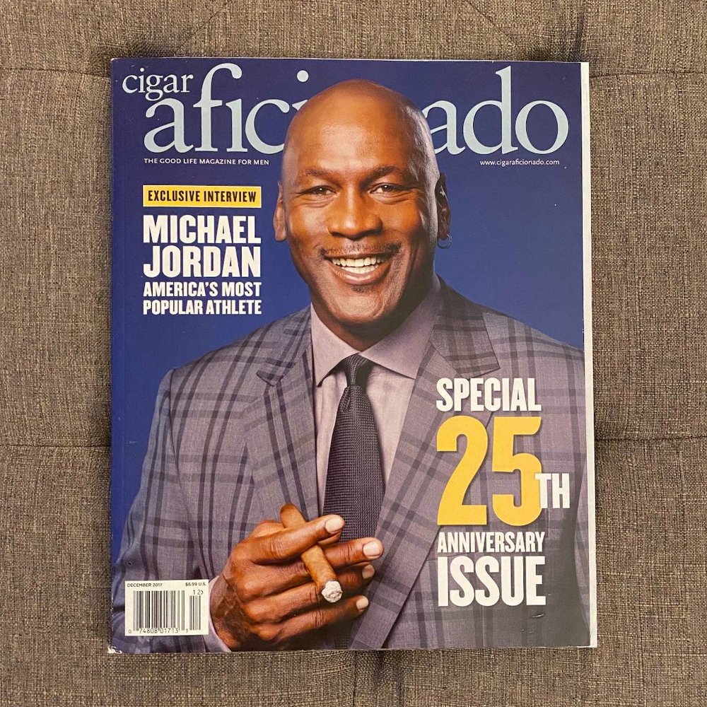 Cigar Aficionado Michael Jordan magazine
